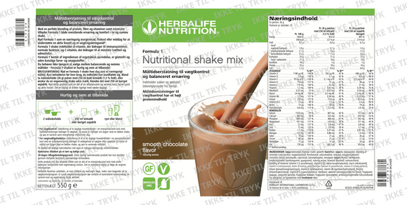 Formula 1 - Ernærningshake