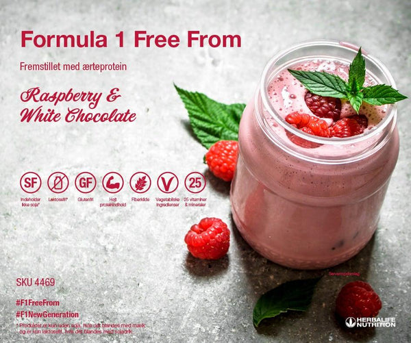 Formula 1 - Free From | Raspberry & White Chocolate - Image #2